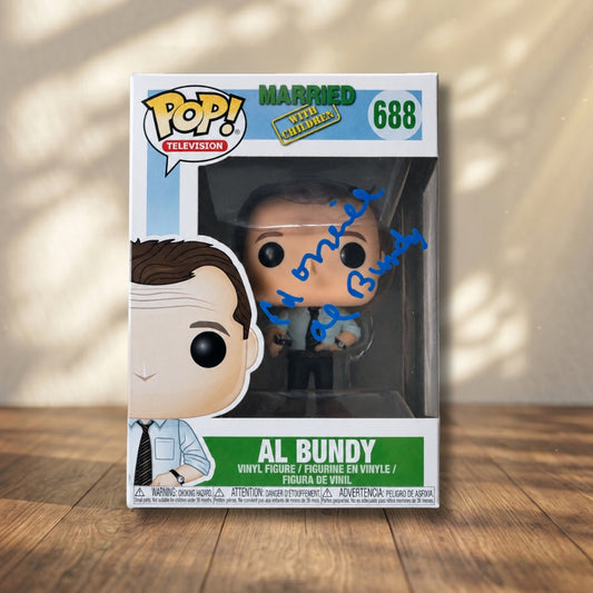 Al Bundy Funko POP! Signed Married with Children Autograph Ed O'Neill COA