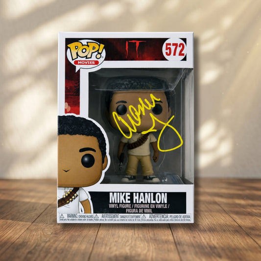 Mike Hanlon Funko POP! Signed IT Autograph Chosen Jacobs COA
