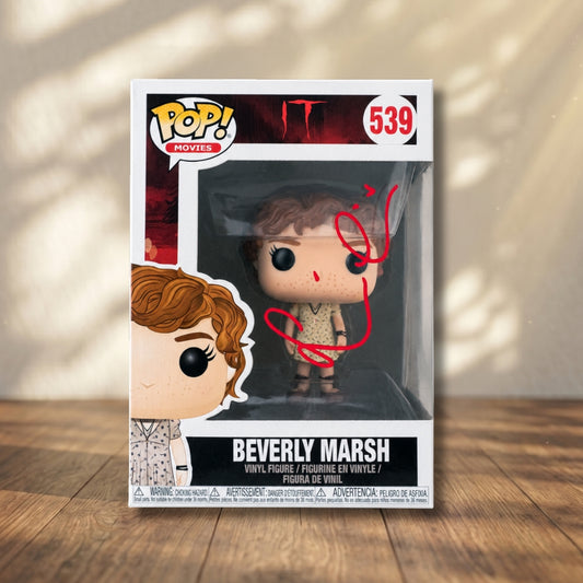 Beverly Marsh Funko POP! Signed IT Pennywise Autograph Sophia Lillis COA