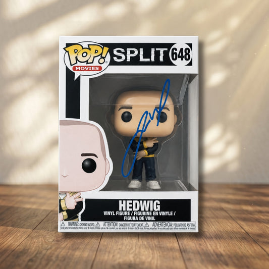 Hedwig Funko POP! Signed Split Autograph James McAvoy COA