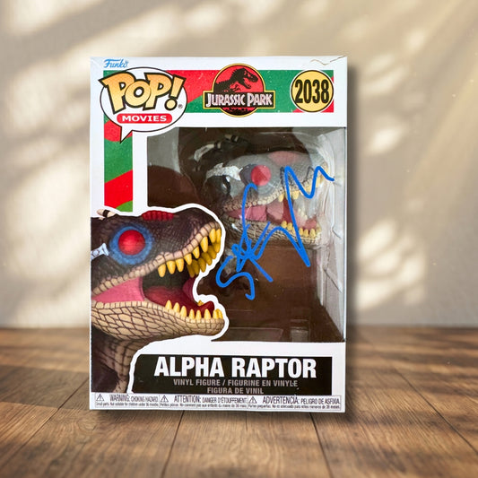 Steven Spielberg Funko POP! Signed Jurassic Park Autograph COA